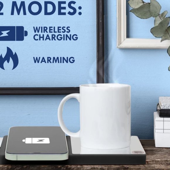 TECH THEORY MUG WARMER & WIRELESS PHONE CHARGER - Picture 4 of 8
